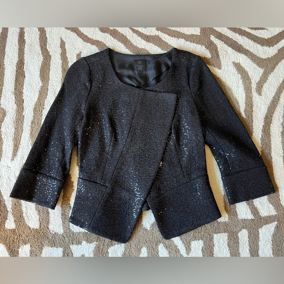Banana Republic Jackets & Blazers - Banana Republic Sequin Blazer Black 4